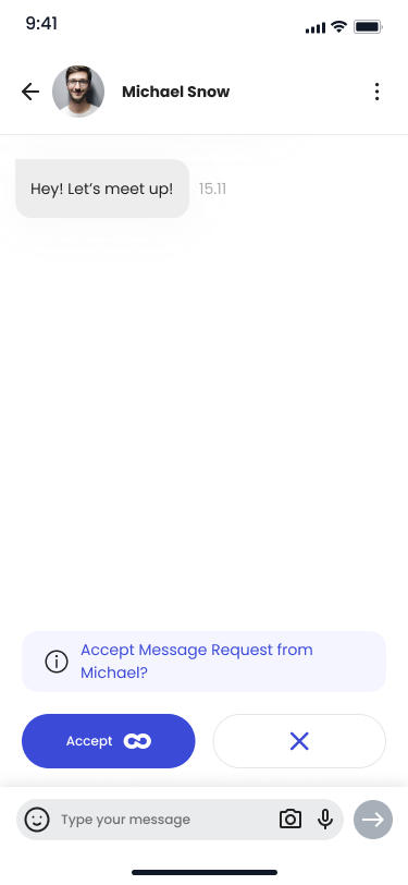 Activity discovery screen
