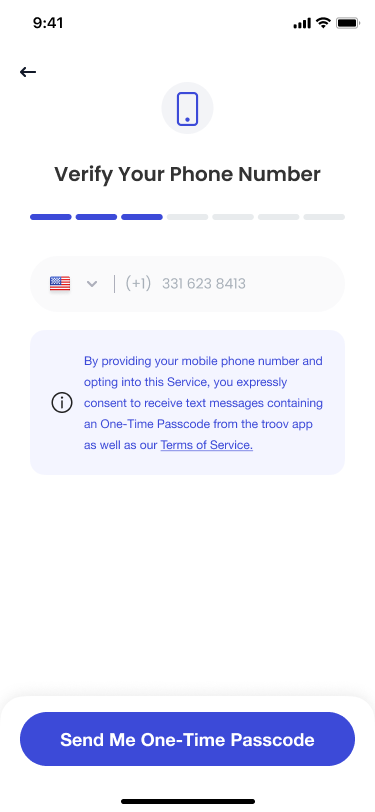 Activity discovery screen